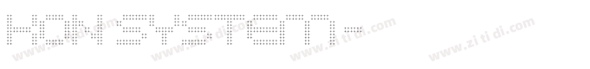 Kon System字体转换